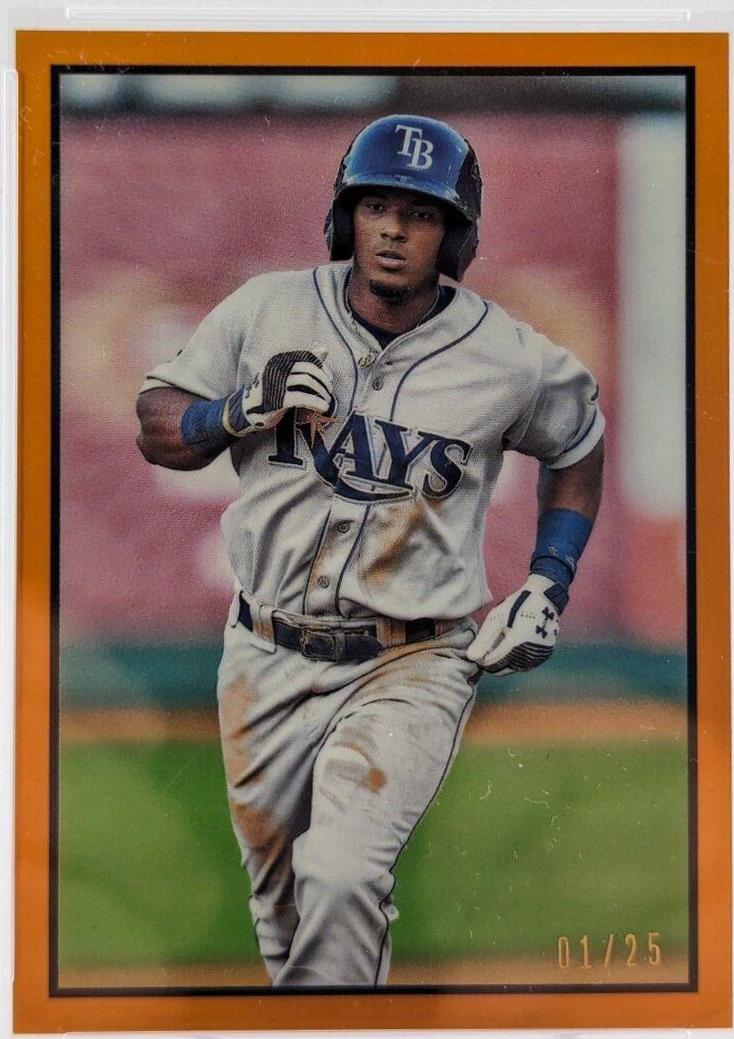 Wander Franco [Chrome Orange Refractor] #1