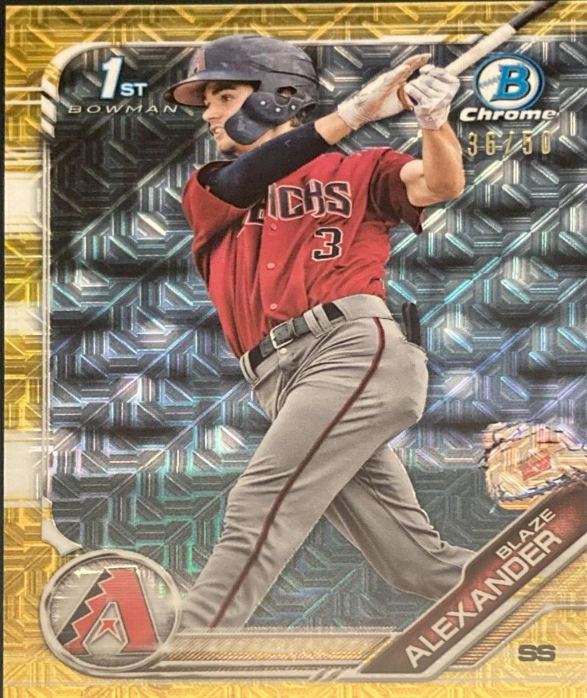 Blaze Alexander [Gold Refractor] #53