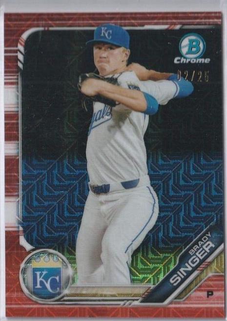 Brady Singer [Orange Refractor] #110