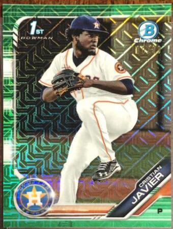 Cristian Javier [Green Refractor] #32