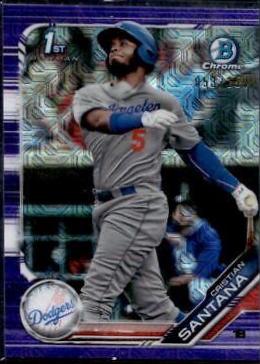 Cristian Santana [Purple Refractor] #134