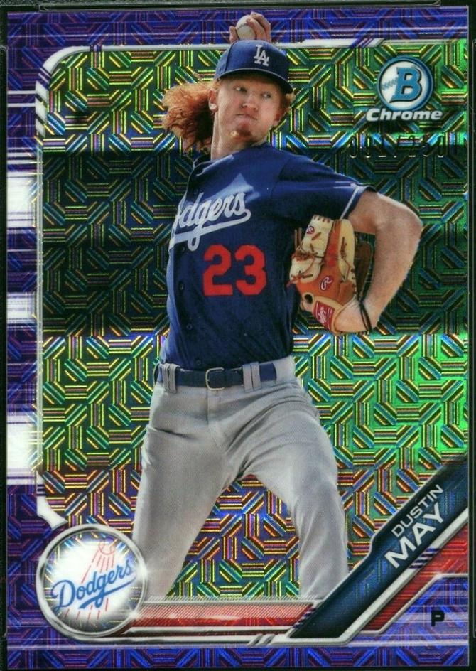 Dustin May [Purple Refractor] #80