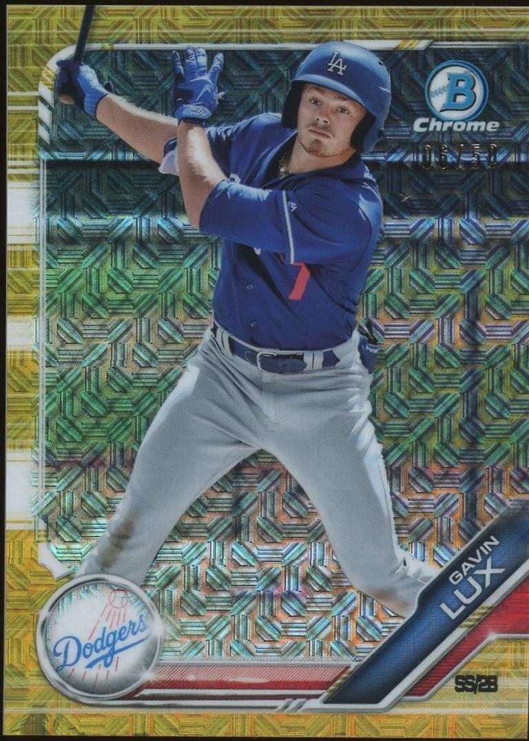Gavin Lux [Gold Refractor] #130