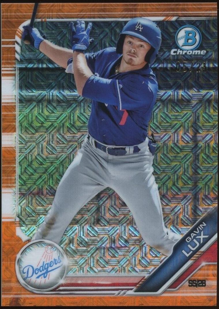 Gavin Lux [Orange Refractor] #130