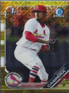 Genesis Cabrera [Gold Refractor] #142