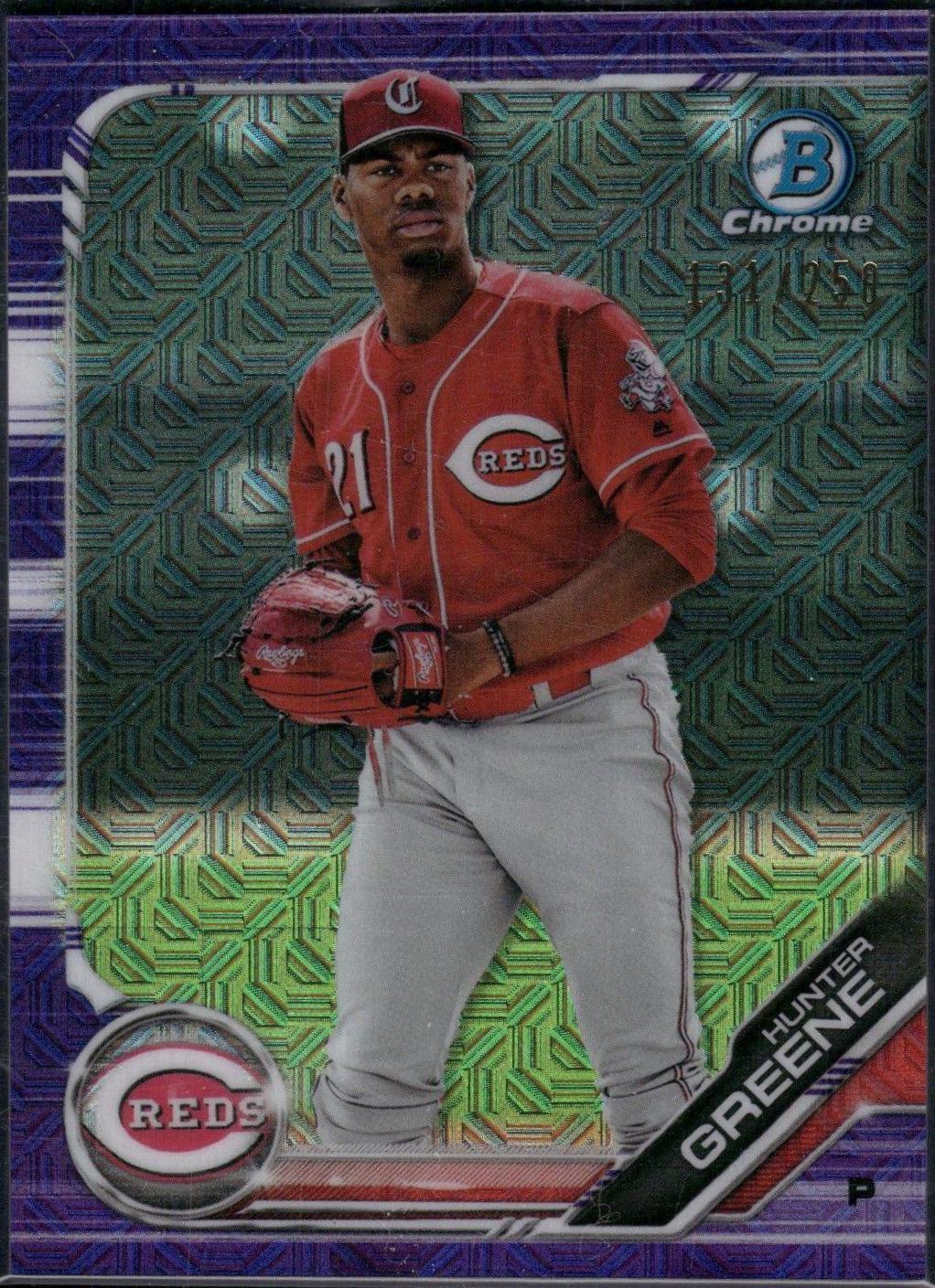 Hunter Greene [Purple Refractor] #51