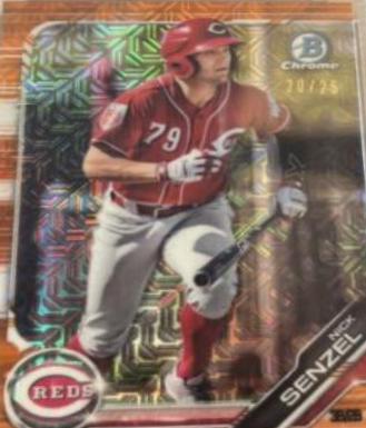 Nick Senzel [Running Orange Refractor] #43