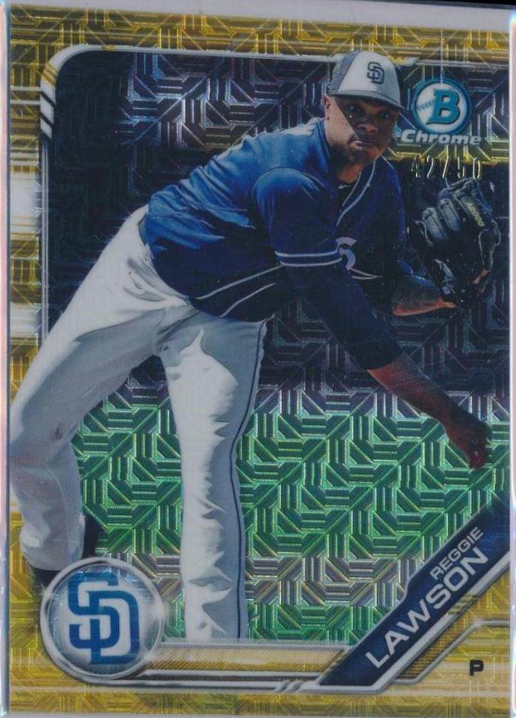 Reggie Lawson [Gold Refractor] #68