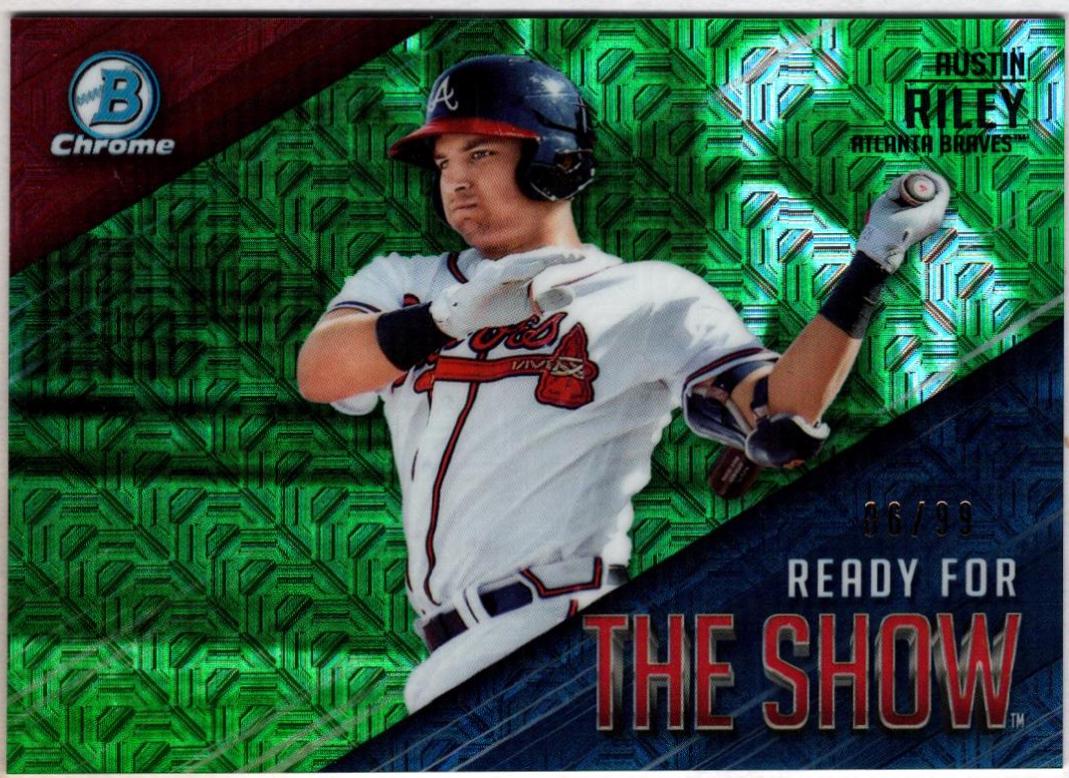 Austin Riley [Green Refractor] #7