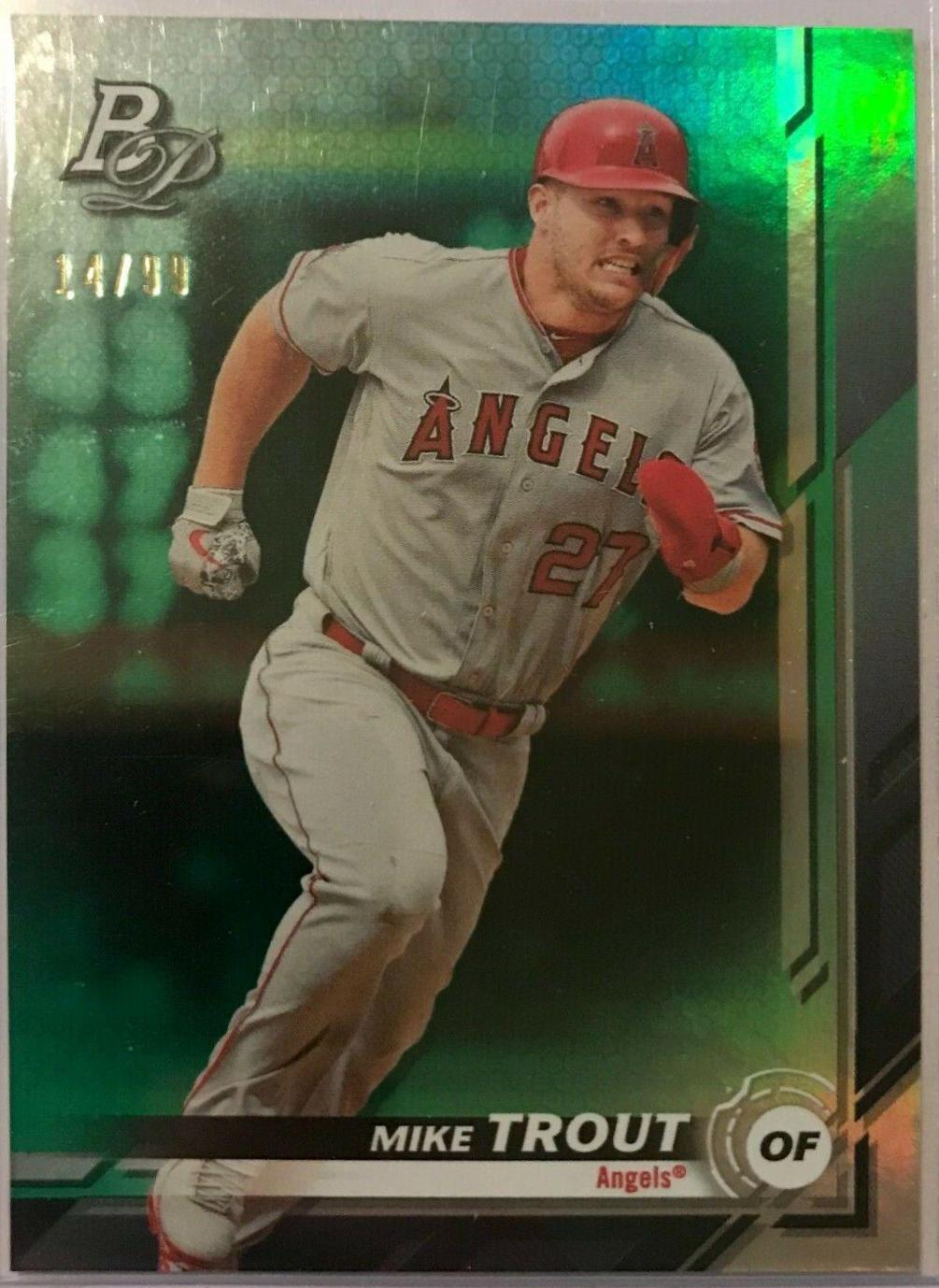 Mike Trout [Green] #1