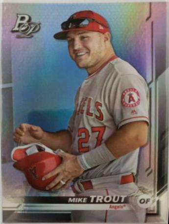 Mike Trout [Holding Helmet] #1