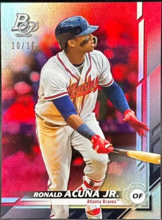 Ronald Acuna Jr. [Red Parallel] #18