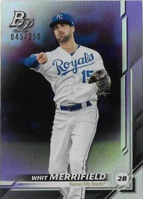 Whit Merrifield [Purple] #86