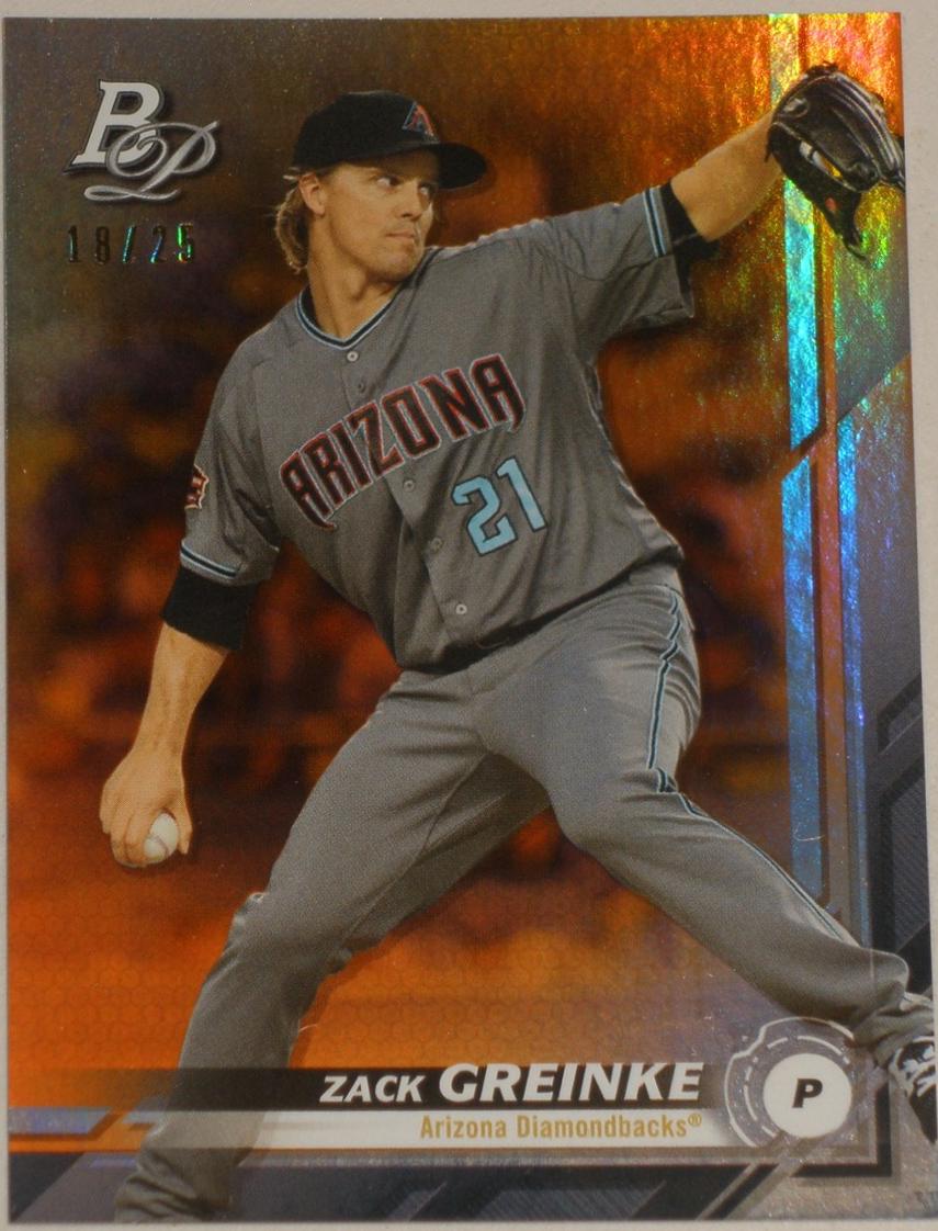 Zack Greinke [Orange] #32