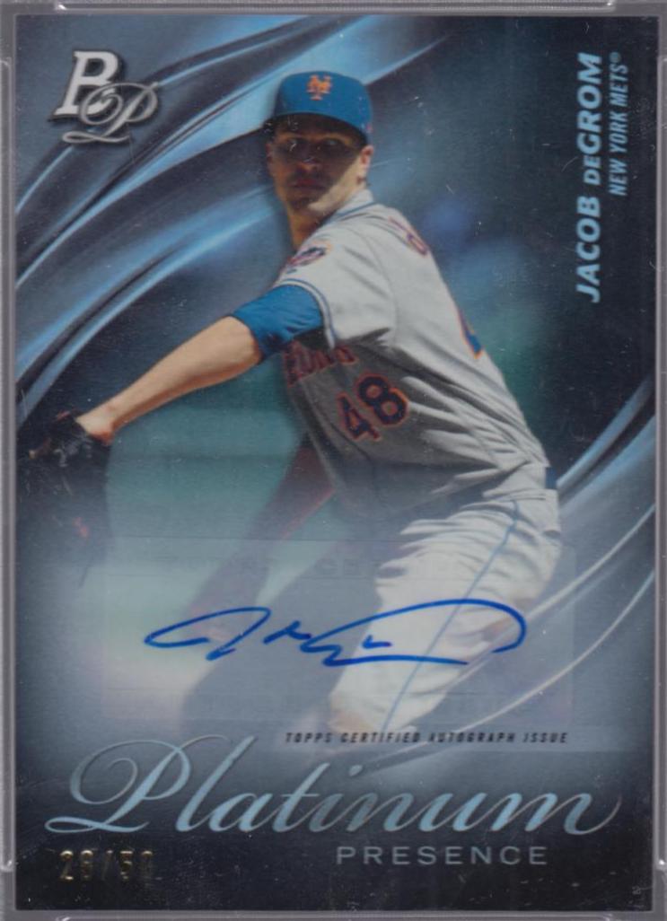 Jacob deGrom [Autograph] #PP-11