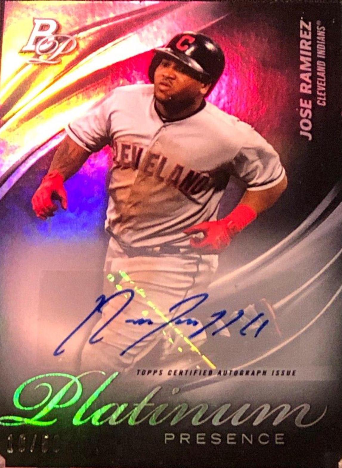 Jose Ramirez [Autograph] #PP-18