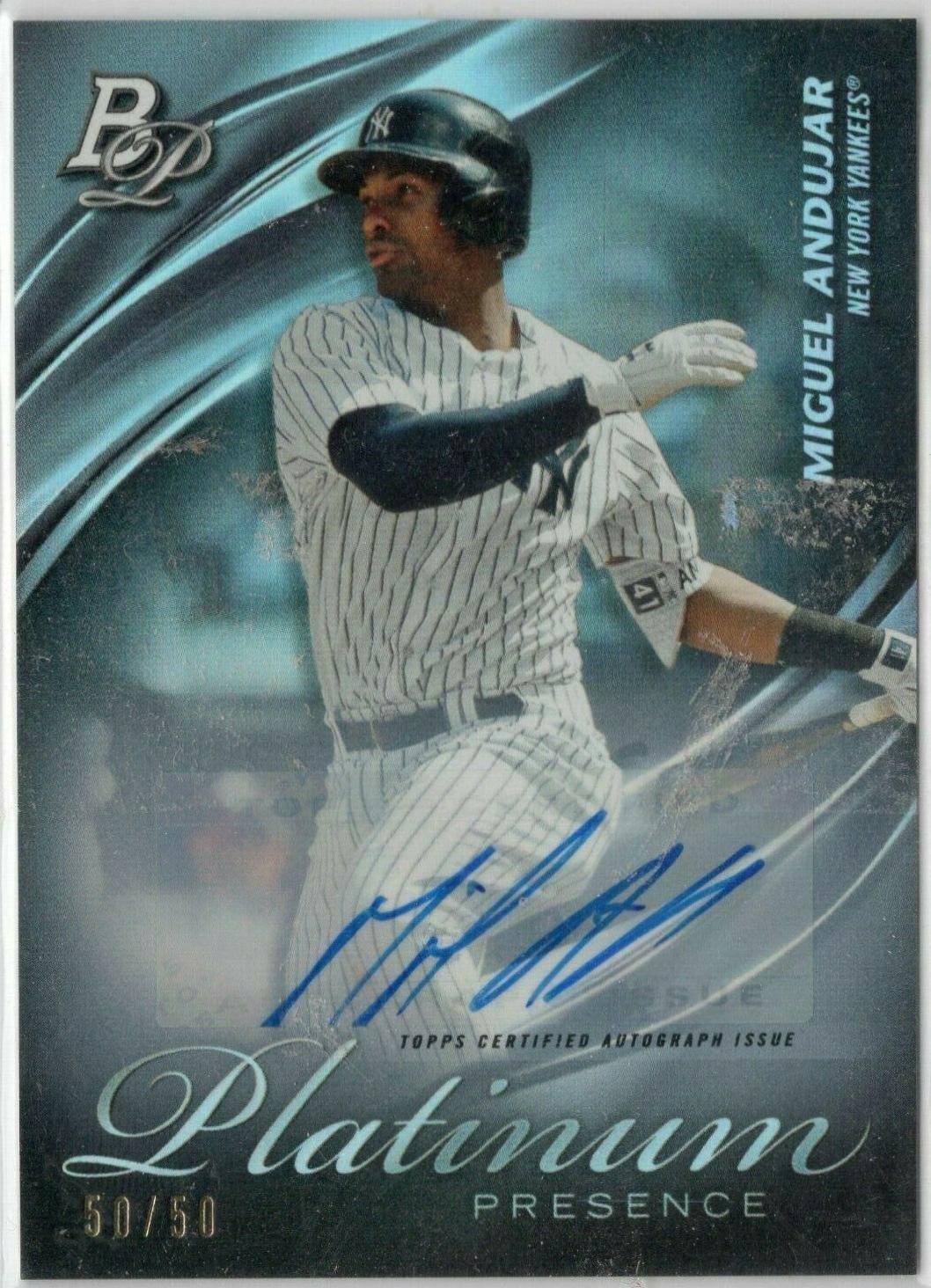 Miguel Andujar [Autograph] #PP-12