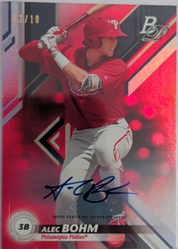 Alec Bohm [Autograph Red] #TOP-6