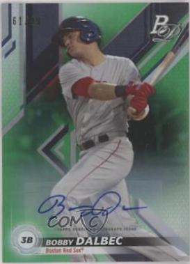 Bobby Dalbec [Autograph Green] #TOP-31