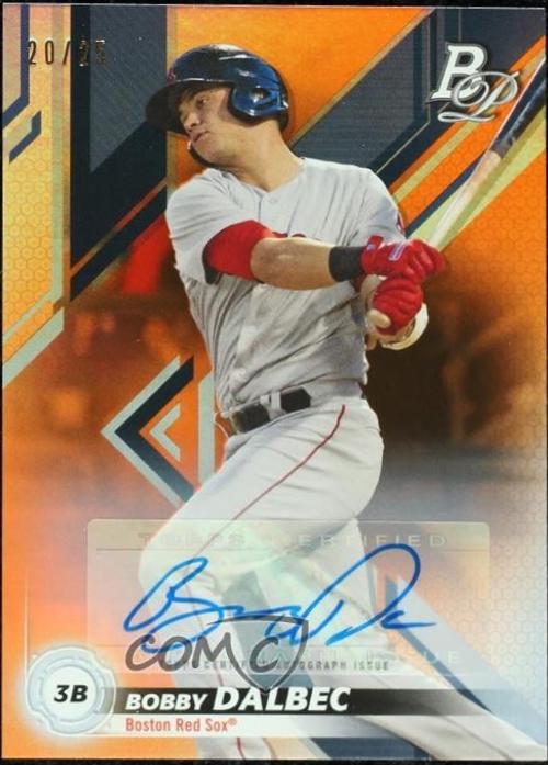 Bobby Dalbec [Autograph Orange] #TOP-31