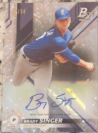 Brady Singer [Autograph Ice] #TOP-19