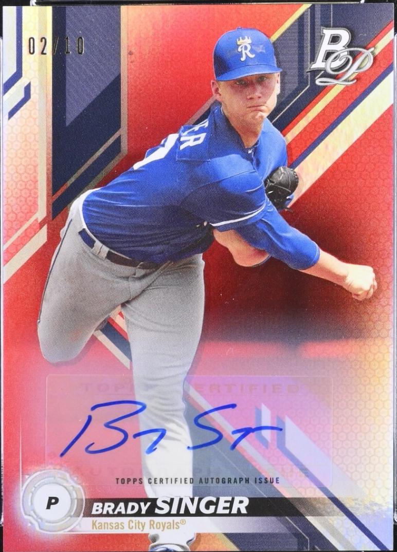 Brady Singer [Autograph Red] #TOP-19