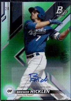 Brewer Hicklen [Autograph Green] #TOP-46