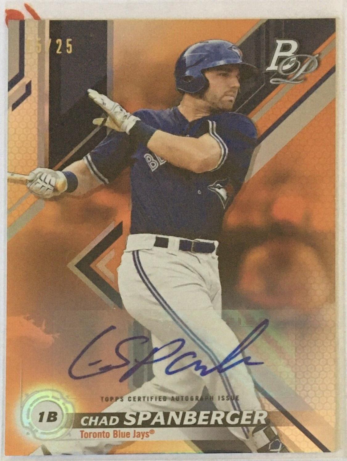 Chad Spanberger [Autograph Orange] #TOP-39