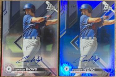 Connor Wong [Autograph Blue] #TOP-48