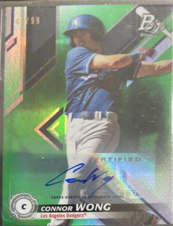Connor Wong [Autograph Green] #TOP-48