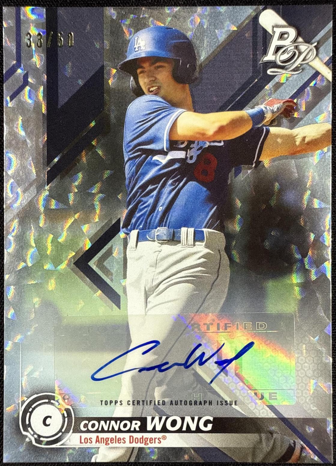 Connor Wong [Autograph Ice] #TOP-48