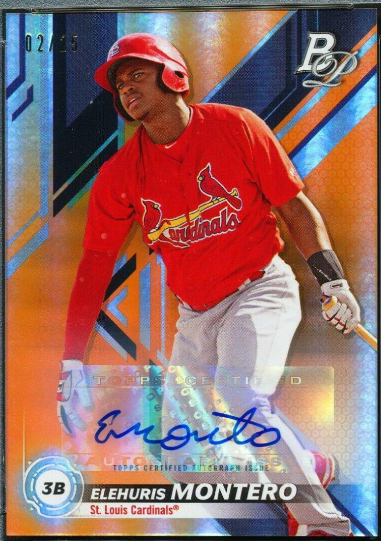 Elehuris Montero [Autograph Orange] #TOP-22