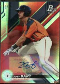 Joey Bart [Autograph Red] #TOP-4