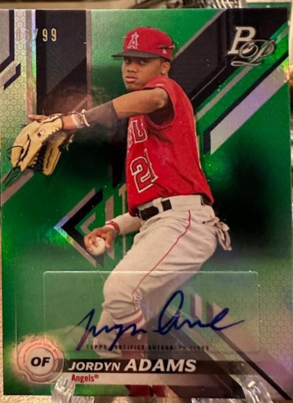 Jordyn Adams [Autograph Green] #TOP-15