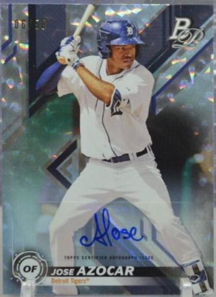Jose Azocar [Autograph Ice] #TOP-29