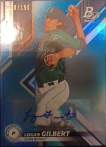 Logan Gilbert [Autograph Blue] #TOP-18