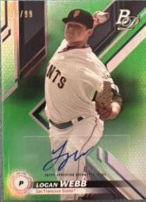 Logan Webb [Autograph Green] #TOP-30