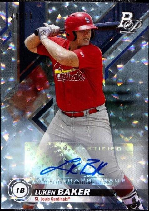 Luken Baker [Autograph Ice] #TOP-45