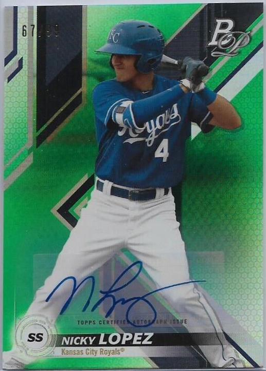 Nicky Lopez [Autograph Green] #TOP-32