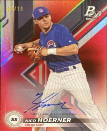Nico Hoerner [Autograph Red] #TOP-27