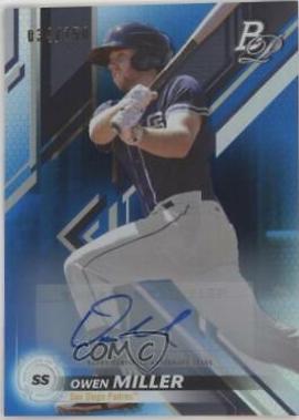 Owen Miller [Autograph Blue] #TOP-55