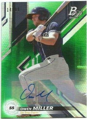 Owen Miller [Autograph Green] #TOP-55