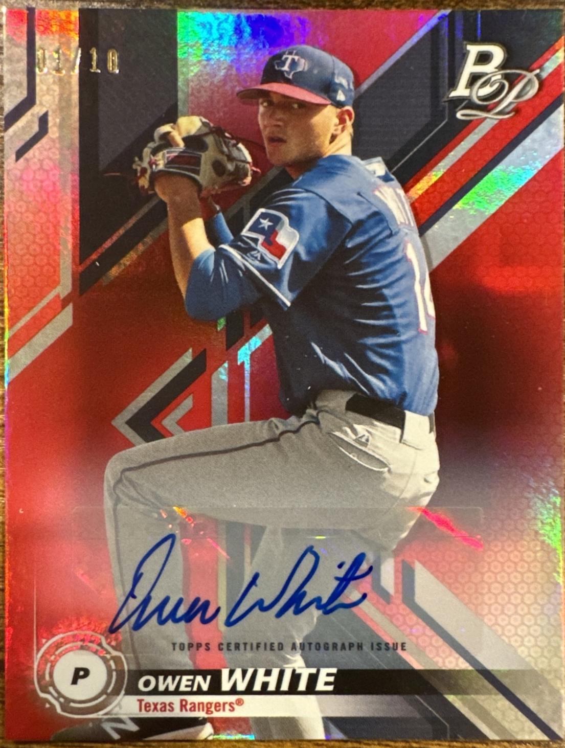 Owen White [Autograph Red] #TOP-43