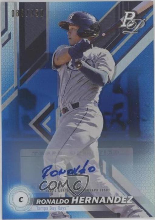 Ronaldo Hernandez [Autograph Blue] #TOP-52