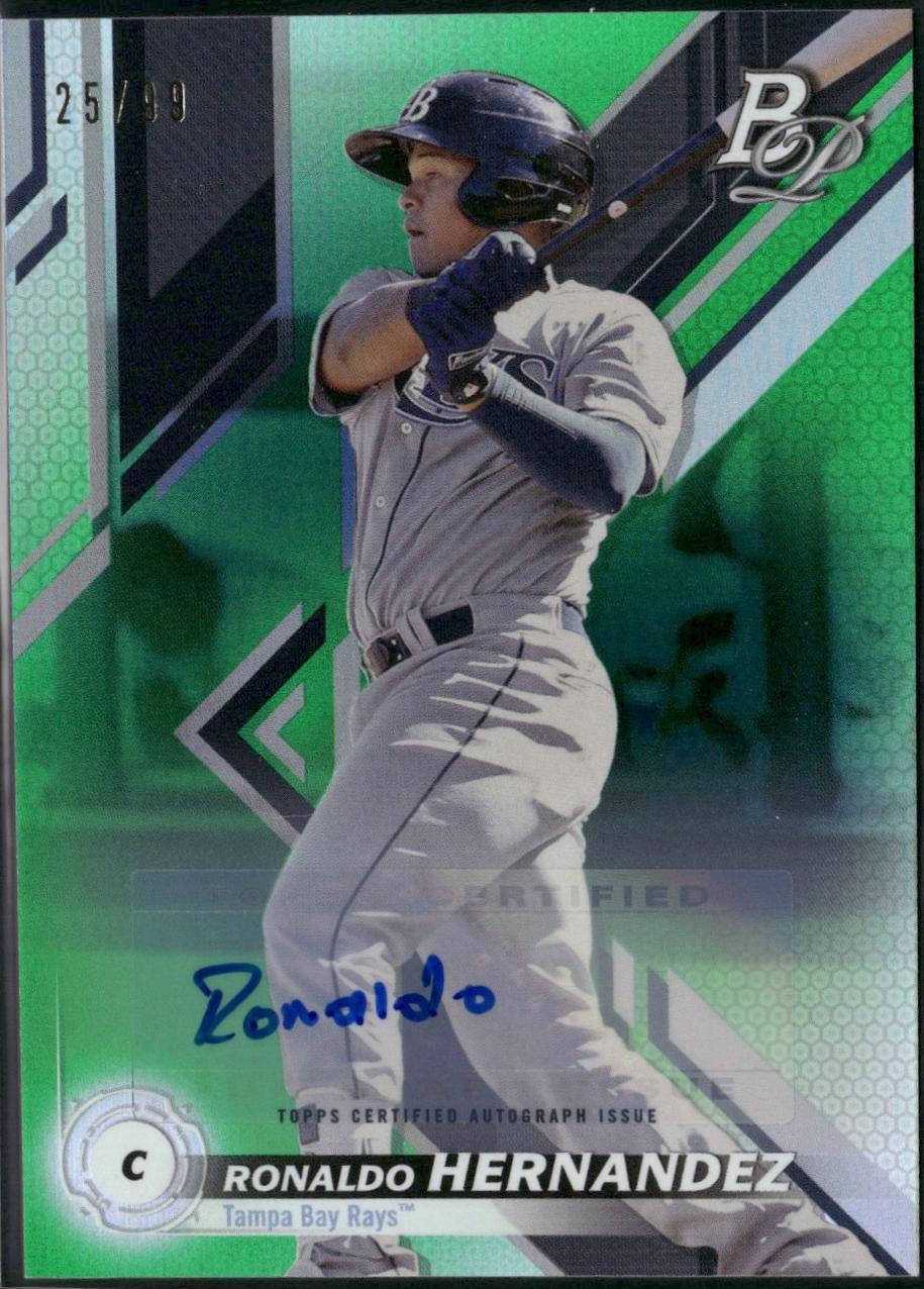 Ronaldo Hernandez [Autograph Green] #TOP-52
