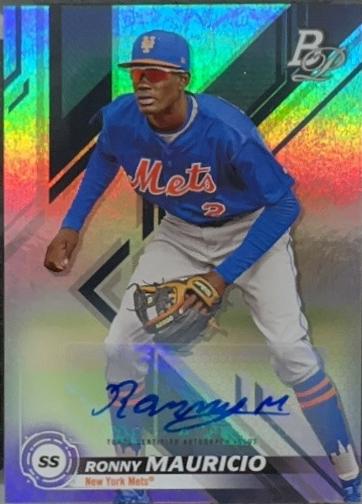 Ronny Mauricio [Autograph Red] #TOP-57