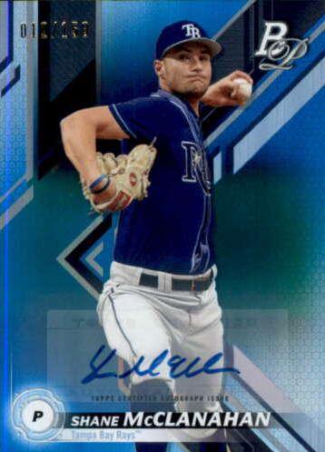 Shane McClanahan [Autograph Blue] #TOP-35