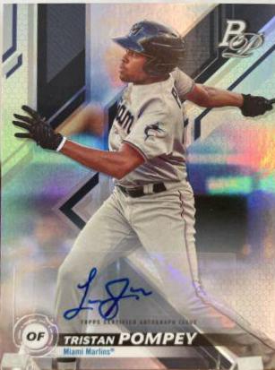 Tristan Pompey [Autograph] #TOP-40