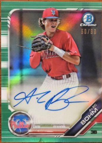 Alec Bohm [Green Refractor] #PA-AB