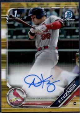 Andrew Knizner [Gold Refractor] #PA-AK